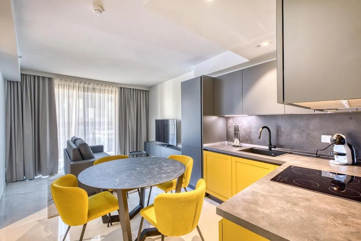 Luxury 1-Bedroom Residence At Mercury Suites St. Julian's 0*,  Malta